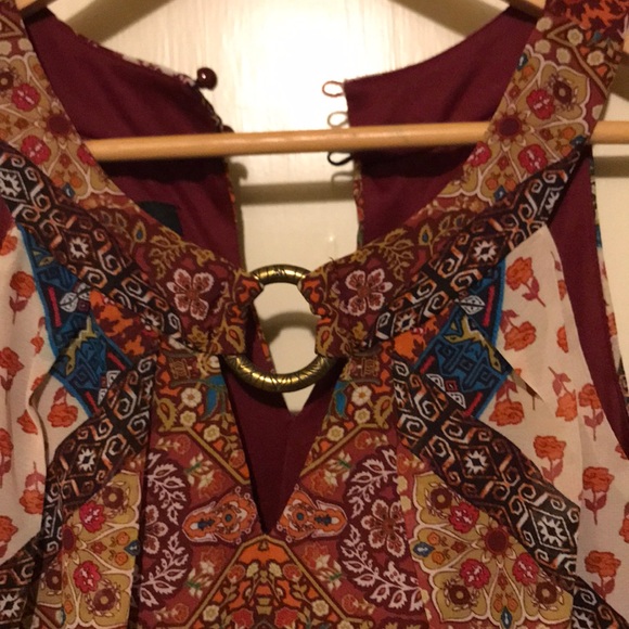 SOLD* Flowy Summer Dress - Picture 5 of 7